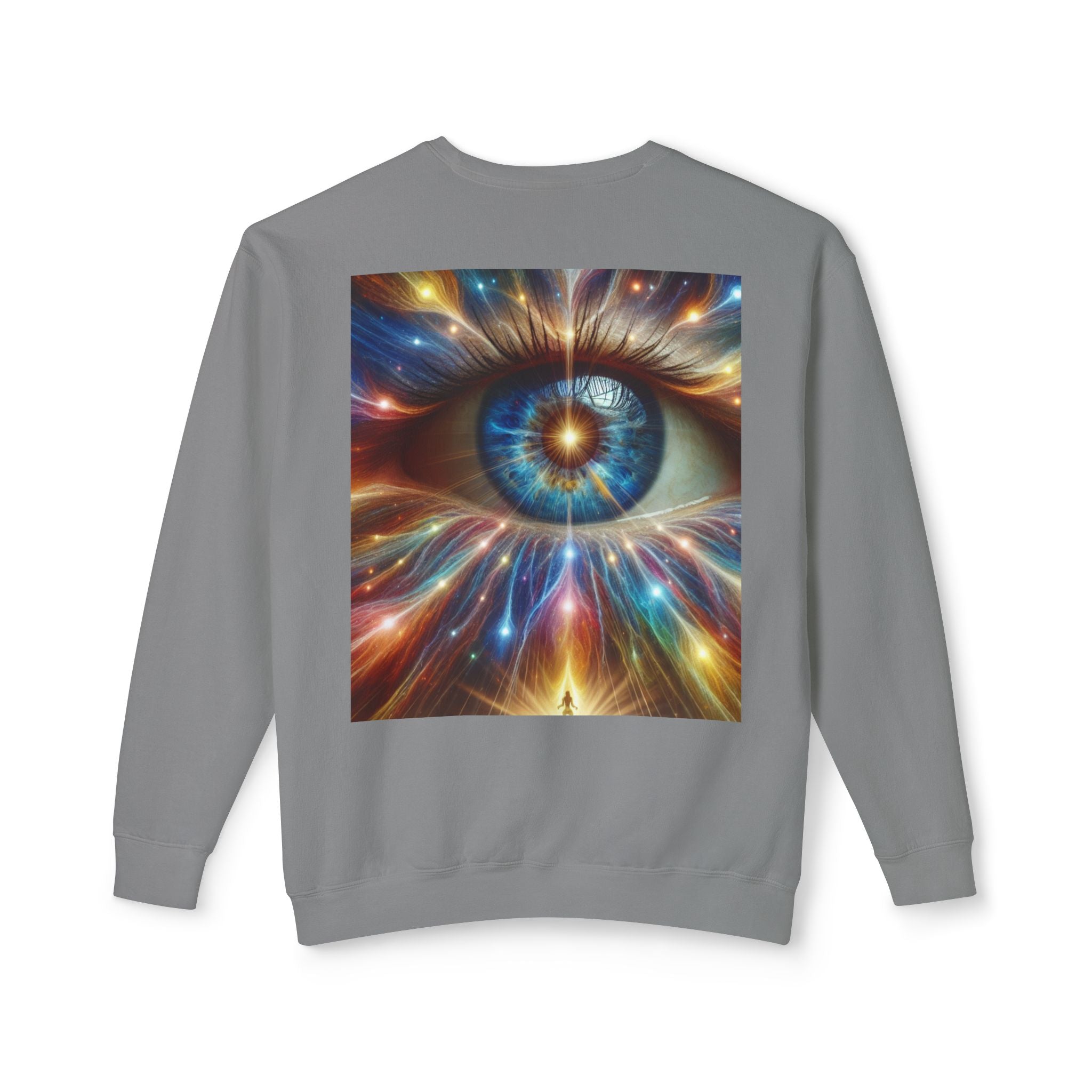 Love Sees You Crewneck Sweatshirt | Unisex Trendy Apparel | Eye Design | Perfect Gift for Self-Love & Spiritual Vibes