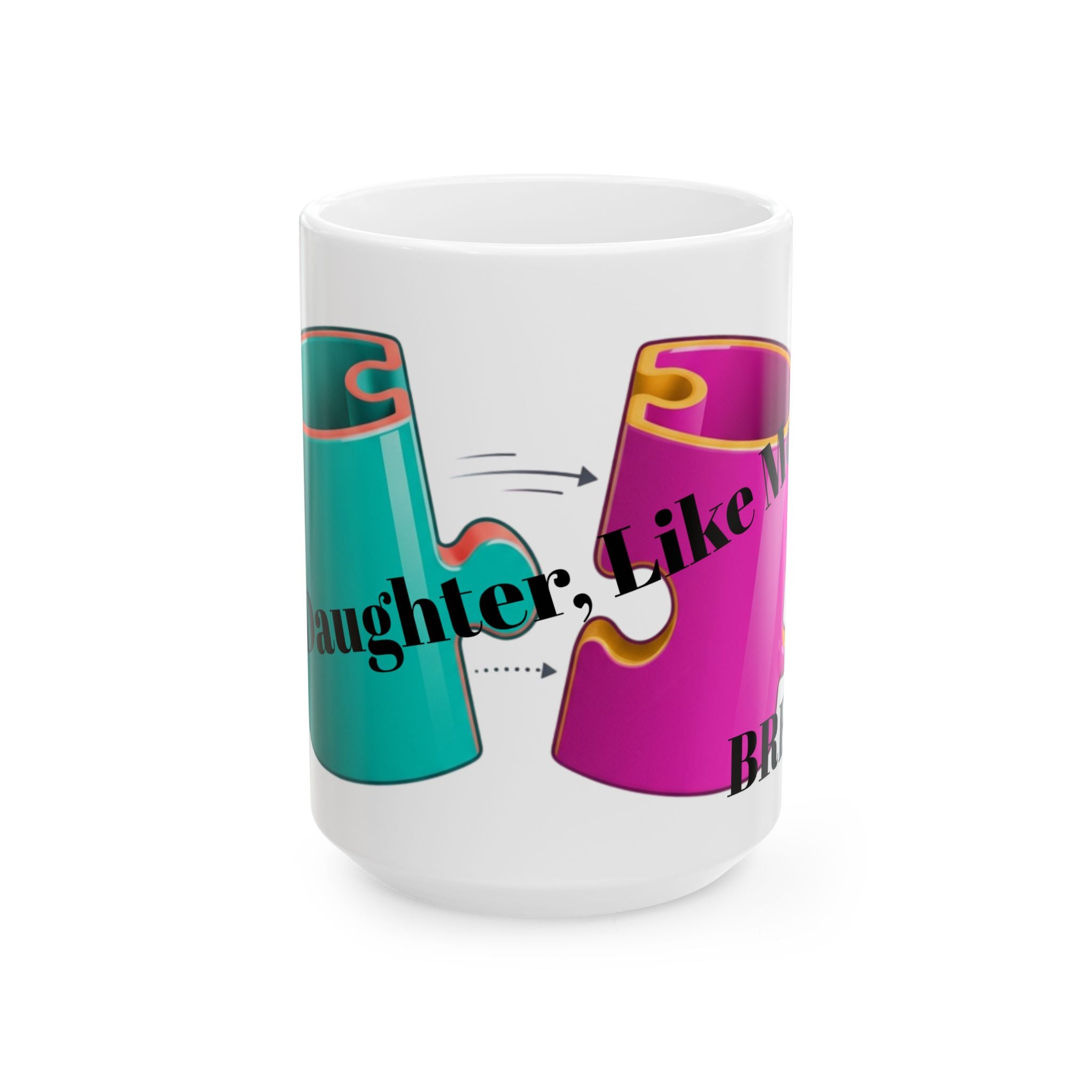 Copy of Puzzle Piece Ceramic Mug - 
