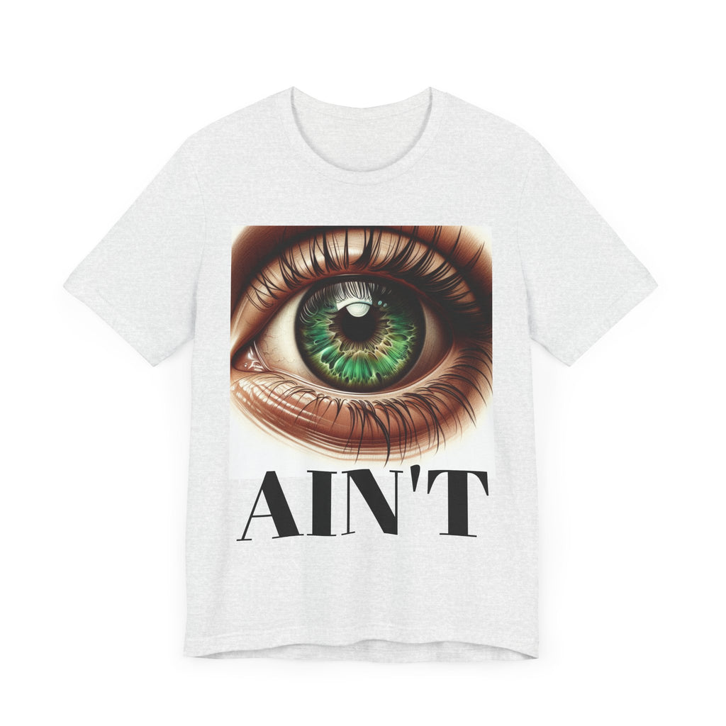 Eye-Catching Unisex Jersey Tee with Playful Text, Humor Shirt, Trendy Outfit, Gift for Friends, Everyday Casual Wear