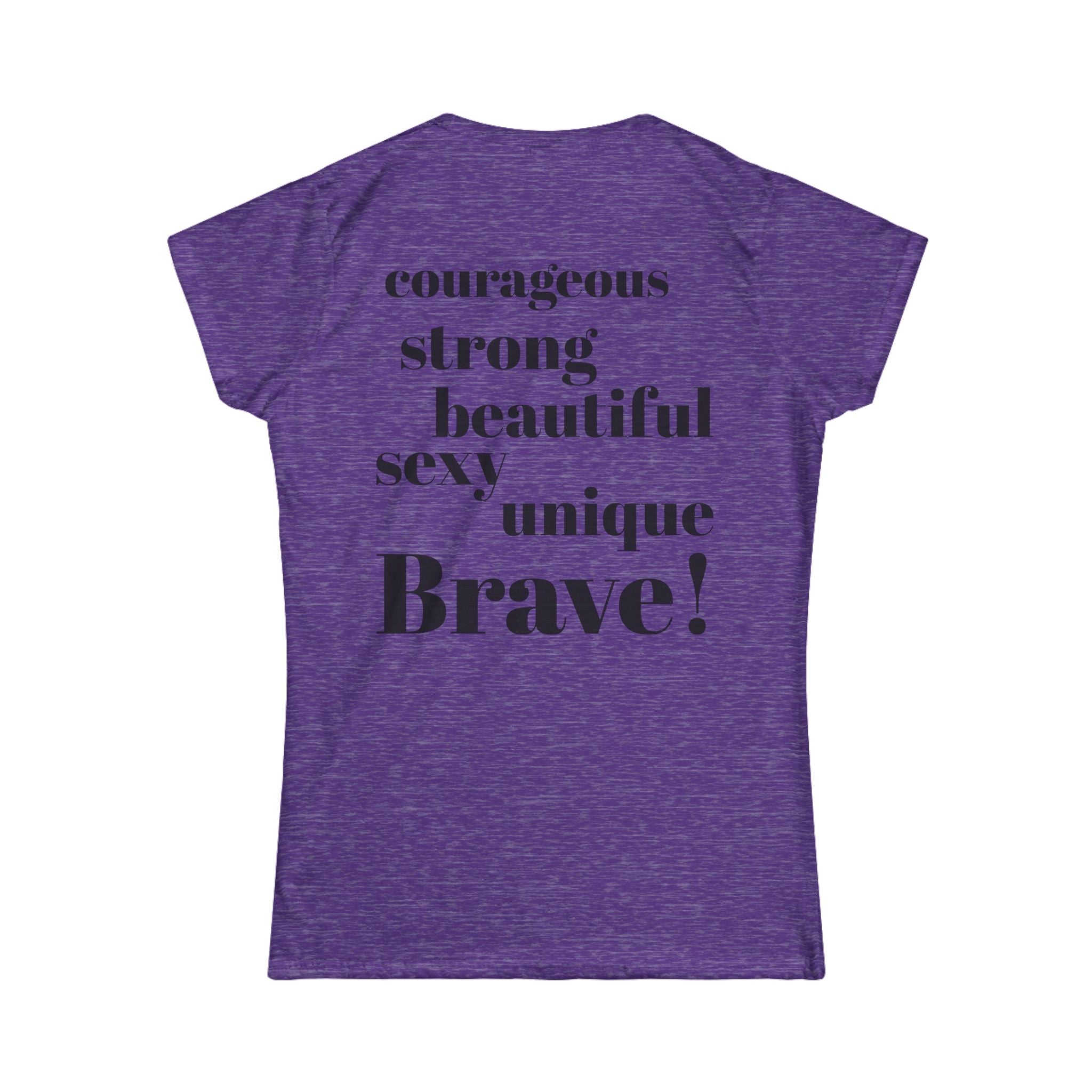 Empowering Women's Softstyle Tee, Inspirational Quote Tee, Affirmation Shirt, Comfortable Everyday Wear, Motivational Gift