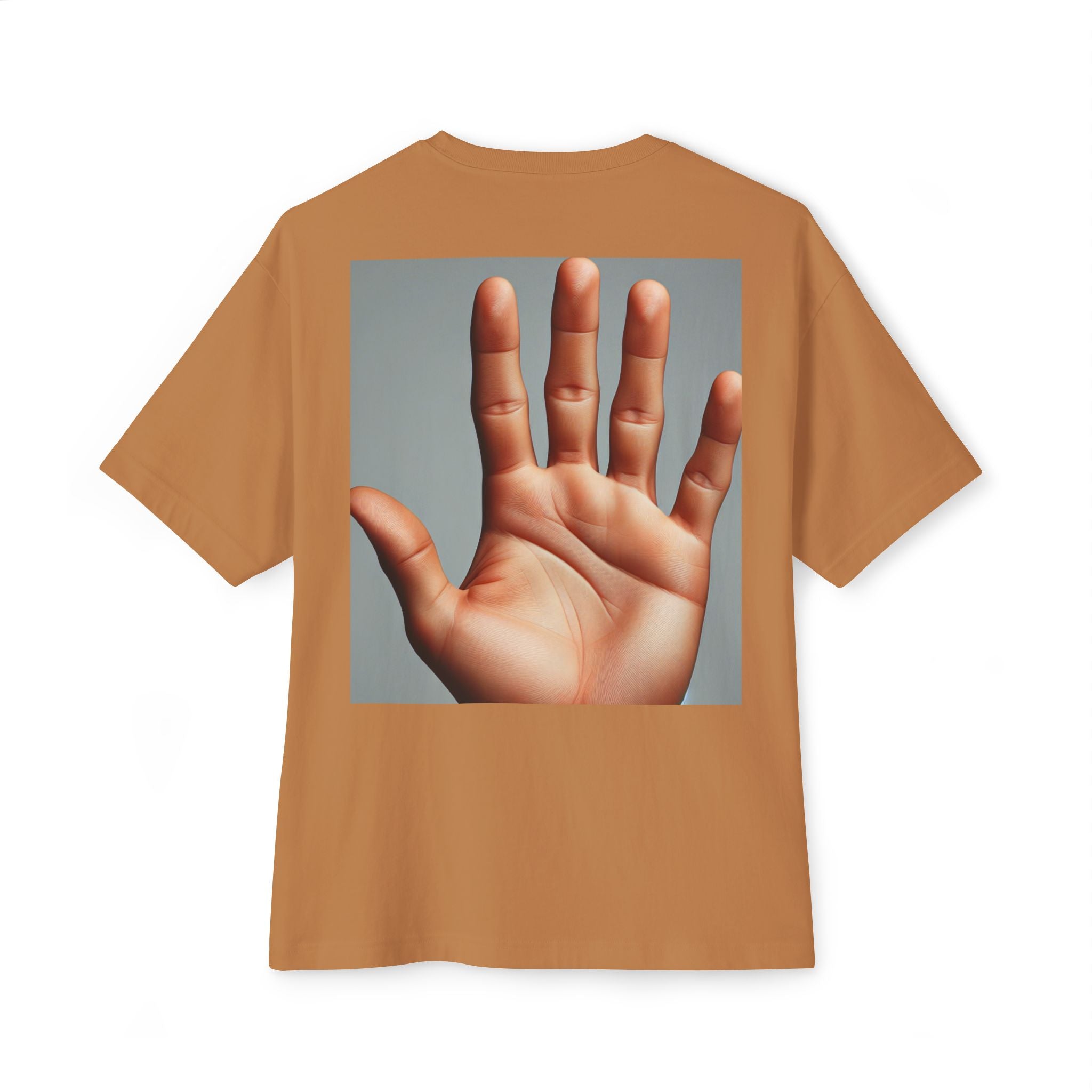 Talk to the Hand Oversized Tee, Unisex Boxy T-Shirt, Casual Wear, Comfortable Tee, Trendy Graphic Tee, Gift for Friends, Streetwear Fashion