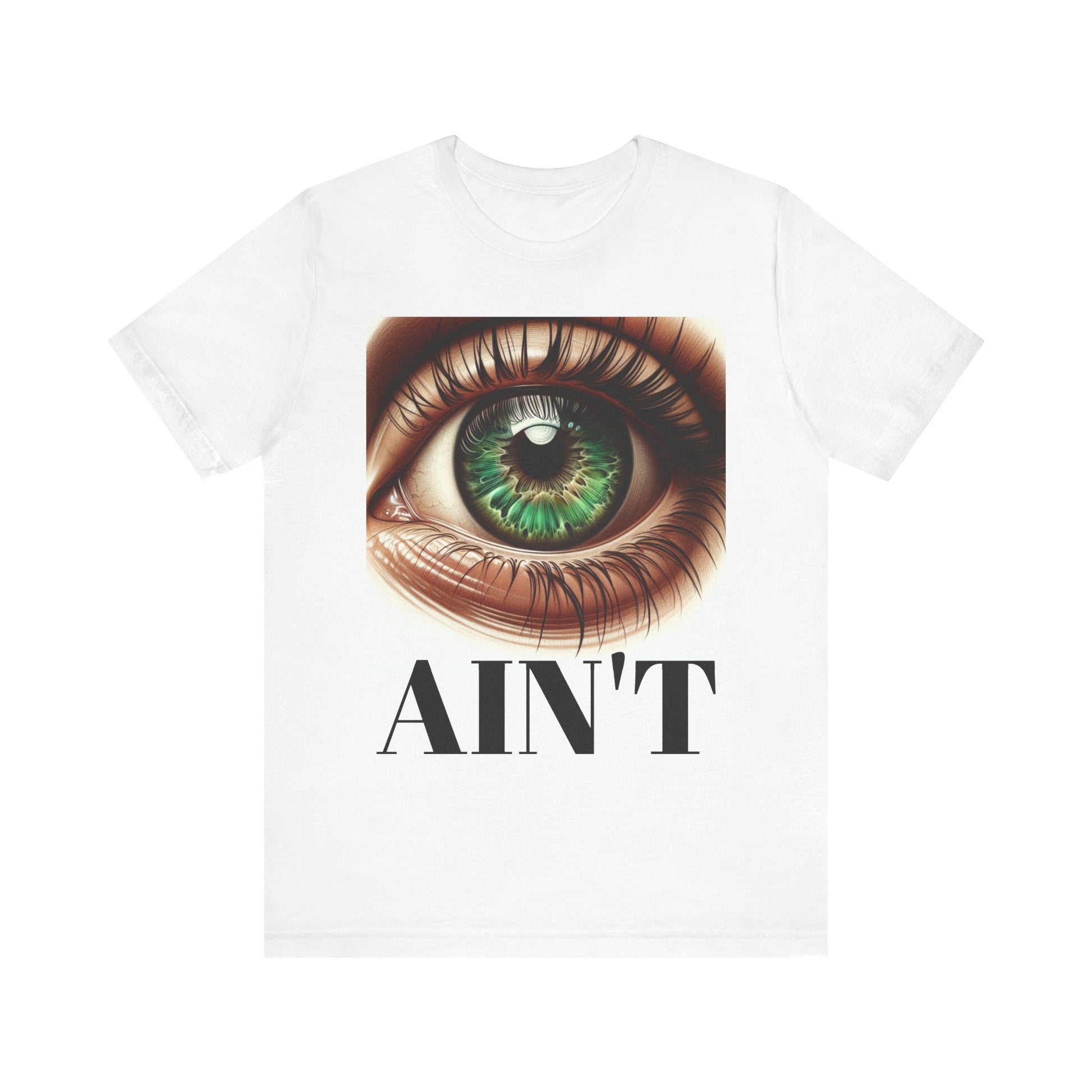 Eye-Catching Unisex Jersey Tee with Playful Text, Humor Shirt, Trendy Outfit, Gift for Friends, Everyday Casual Wear