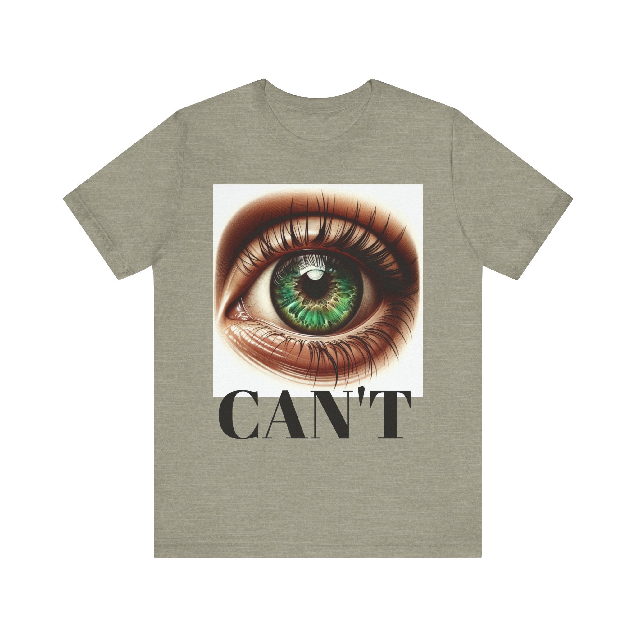Eye-Catching Unisex Jersey Tee with 'CAN'T YA!' Design, Perfect for Casual Wear, Gift for Friends, Layering Tee, Unique Graphic Shirt