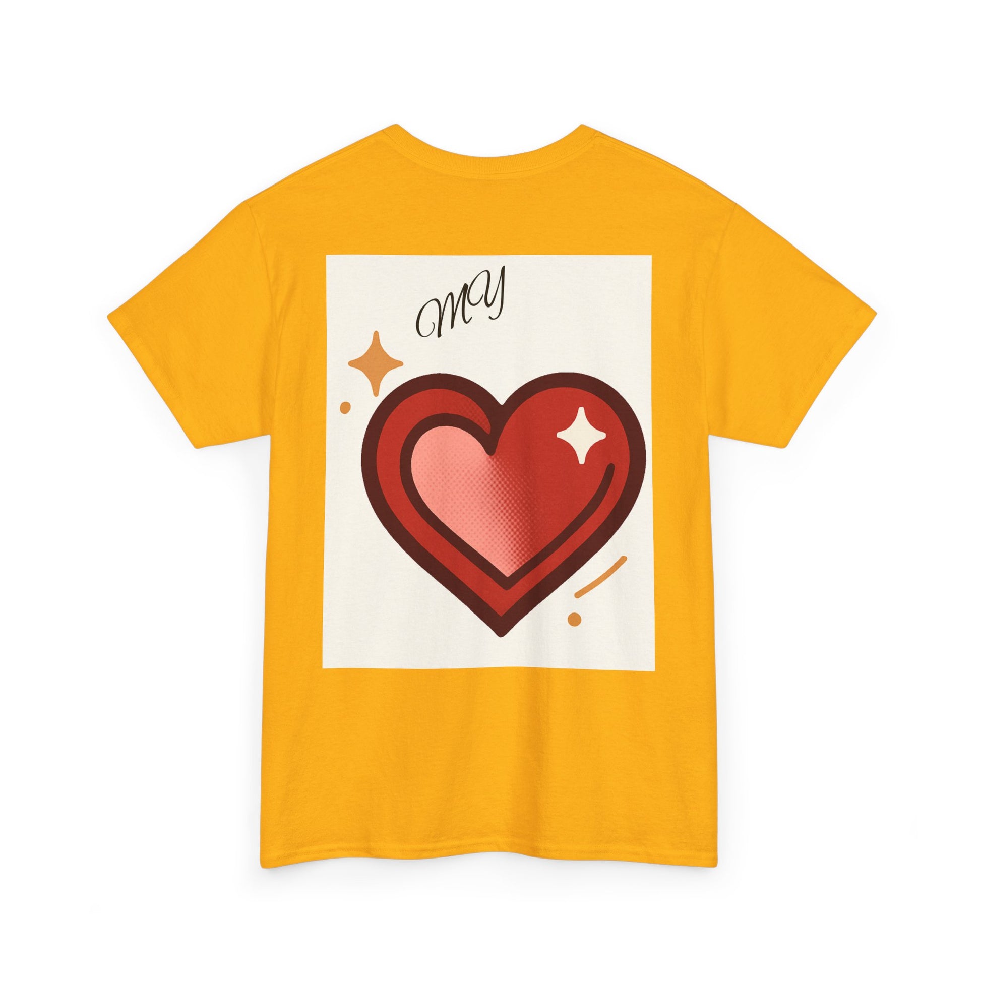 Heartfelt Unisex Heavy Cotton Tee | U R Always N, Gift for Loved Ones, Romantic Shirt, Valentine's Day, Casual Love Wear