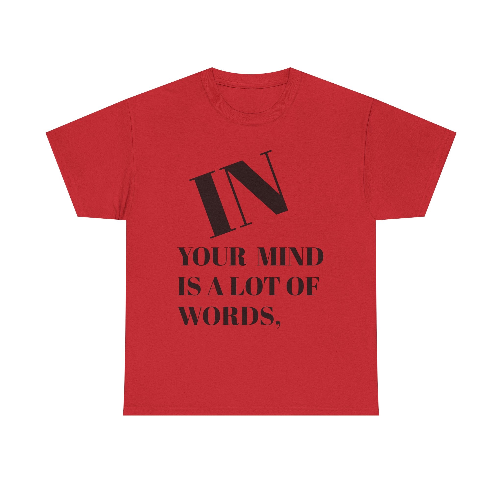 Heartfelt Unisex Heavy Cotton Tee | Inspirational Quote Shirt, Casual Wear, Perfect Gift for Friends, Love Themed Apparel, Everyday [...]