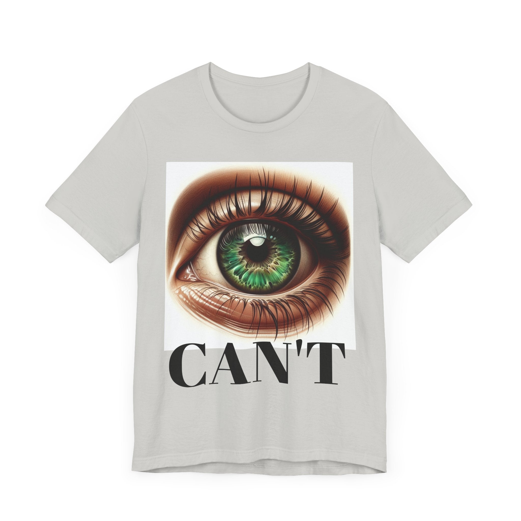 Eye-Catching Unisex Jersey Tee with 'CAN'T YA!' Design, Perfect for Casual Wear, Gift for Friends, Layering Tee, Unique Graphic Shirt